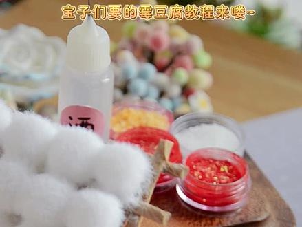 ✨手工教程✨宝子们要的霉豆腐教程来喽 #霉豆腐 #手工教程 #霉豆腐制作 #大人也要玩玩具