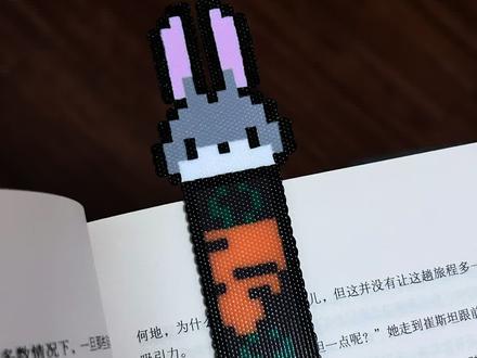 今天拼疯狂动物城-朱迪书签
#拼豆 #手工书签 #疯狂动物城 #拼豆图纸 #书签