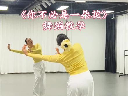 第9支保姆级教学#适合零基础的舞蹈 #你不必是一朵花 #舞蹈教学