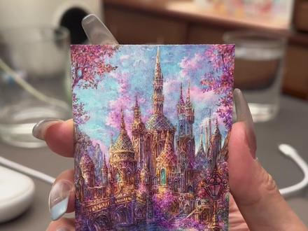 圆珠笔手绘小卡#绘画过程分享 #画画 #日常分享 #圆珠笔画