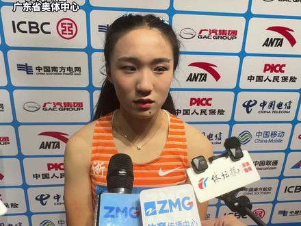 全运会百米夺冠并刷新亚洲青年纪录,“小孩姐”陈妤颉表示意料之中:“离20岁还有4年,希望不断刷新青年纪录!”@宁波晚报
