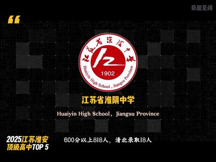 2025年江苏淮安顶级高中。 #江苏 #淮安 #高中 #顶级高中 #盘点