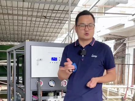 冷水机加氟要不要开压缩机?打多少压?#工业冷水机 #加氟 #制冷机组 #压缩机 #冷媒