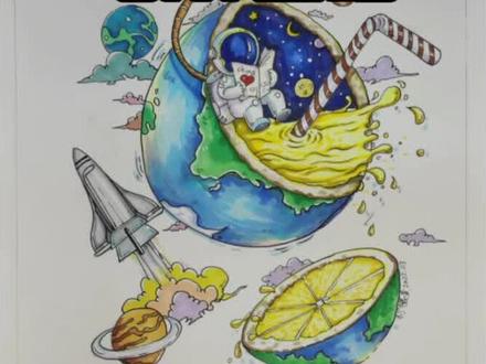 马克笔上色速度快到飞起~设计基础,广东美术专升本#广东专插本 #专升本 #知识创作人