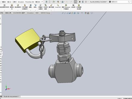 Solidworks装配体如何进行比例缩放 #Solidworks #机械设计 #三维建模 #建模教学