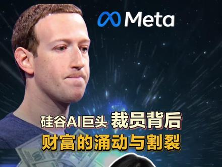 硅谷AI巨头裁员背后,财富的涌动与割裂!#硅谷 #AI #Meta #MiniMax #媒体精选计划