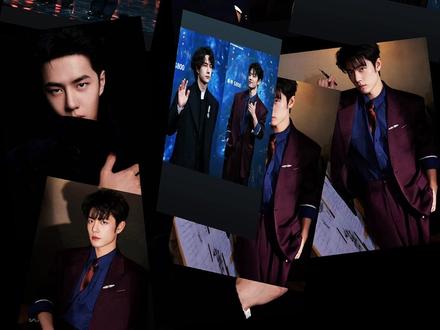 这哥两的颜值,在内娱真的是独树一帜了… #博君一肖 #王一博 #肖战 #微博之夜