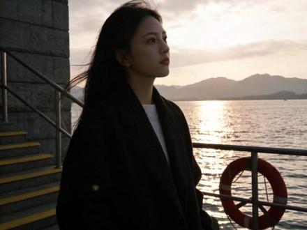 当我把自拍发给豆包,我就会得到…#豆包ai#豆包P图指令#豆包P图已经nextlevel了#豆包出大片有两把刷子#海边落日氛围感