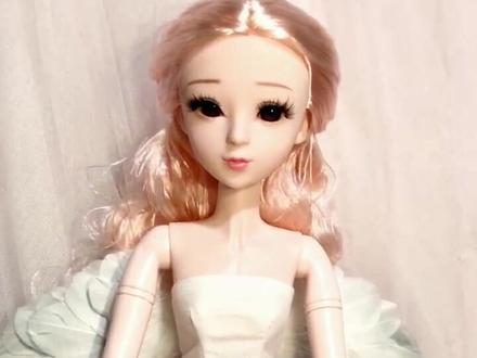 #充能计划 #芭比娃娃 给芭比娃娃做款简单的抹胸裙!#手工