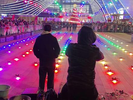 你好 2026无人机表演 #跨年 #2026 #无人机灯光秀 #摄影 #元旦