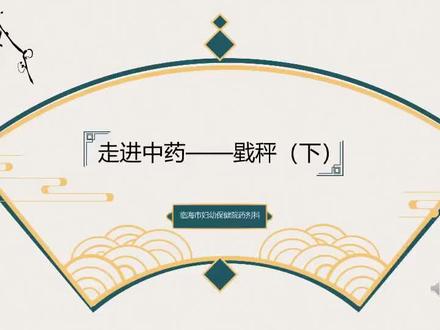 走进中药——戥秤(下)