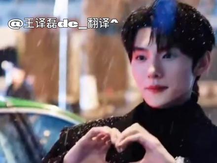 #王译磊 #译磊de翻译 译磊很好 不爱请别伤害@王译磊