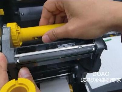 斑马ZD421/ZD420条码打印机耗材的安装