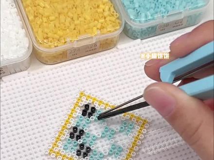 🌟拼豆居然可以做出圆形波点的效果吗?! 灵感来源🍠@思思爱拼豆
#拼豆 #拼豆 #拼豆图纸 #手工 #手工diy