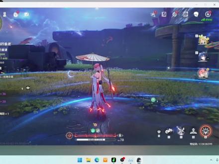 #鸣潮 笔记本流畅运行鸣潮 一条视频解决你们私信的所有问题 视频有点长 电脑运行帧率是多少游戏开垂直同步后就会同步多少 视频中游戏最高帧率锁定80跟自定义分辨率的帧率一样 虚拟内存游戏运行中物理内存不够用会补虚拟内存 只要不是机械硬盘基本不会出现卡的问题#笔记本玩鸣潮 #鸣潮手游