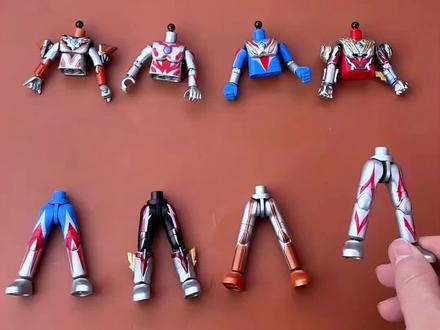 奥特曼群星16弹积木人拼拼拼#奥特曼 #奥特曼儿童动画片 #布鲁可奥特曼 #玩具视频 #奥特曼玩具