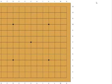 【小苯自战复盘】13路棋盘简单吗?这盘棋比19路还复杂!