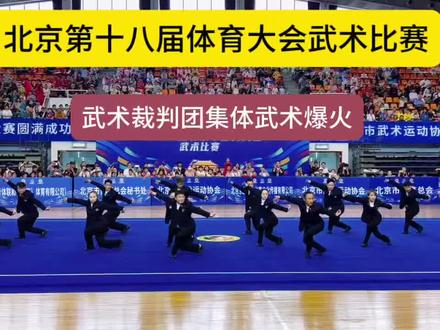 武术界的法拉利,气场直接拉满 #比赛现场 #武术#体育大会#武术裁判