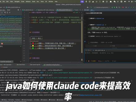 claude 提高java开发效率 #代码开发工具 #claude #java #java如何使用claude