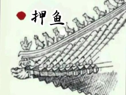 故宫屋脊上的神兽#押鱼#少儿创意美术 #少儿美术教育课件 #中华文化 #传统文化 #星河计划 #渊博文化星 @抖音小助手