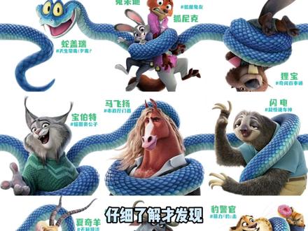 剧组这也太用心了吧! #疯狂动物城 #万万没想到 #冷知识