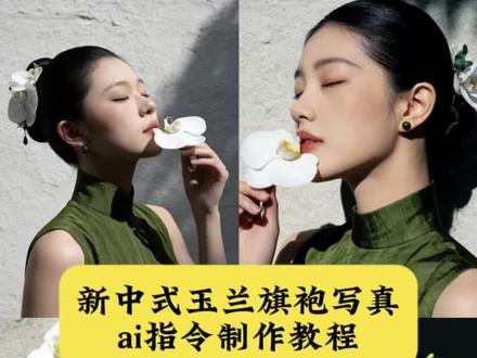 超美的新中式玉兰旗袍古典风写真ai指令制作教程来啦……ai玉兰旗袍写真怎么生成 新中式碧绿暗纹提花真丝旗袍 #豆包ai #豆包出大片有两把刷子 白玉兰仿真花 碧绿真丝新中式旗袍 新中式旗袍ai 新中式旗袍ai指令写真教程 #新中式旗袍的正确打开方式 中式写真ai指令百合花 国风少女写真 中式写真ai指令百合花 中式写真ai指令特效中式写真口令 豆包中式写真指令 中式写真光影效果 中式古典风写真 中式写真发型搭配 中式盘发 写真女生风格推荐氛围感 古典美学氛围感ai写真 豆包春日写真指令 豆包p图指令旗袍古风 Al生成写真教程 春日氛围感图片教程 国风写真图 #中式古典美学 #玉兰旗袍ai写真