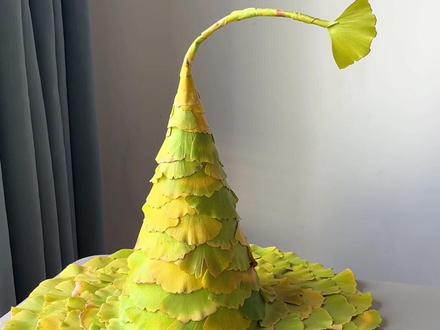 秋天的魔法帽,简单几步就能做出来,快带小朋友一起来试试#手工diy