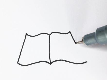 第209集|书籍的画法📖#简笔画 #书 #每日亲子陪伴