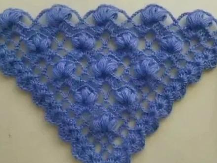 披肩教程来了#爱生活爱编织 #零基础教学 #钩针教程