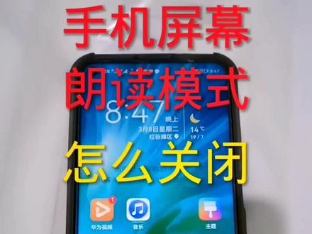 手机开启了屏幕朗读模式可以这样关闭#手机 @抖音热点 @像夏花一样灿烂