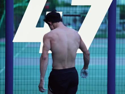 挑战一次性47个硬拉引体向上 #健身 #引体向上 #yes #iphone