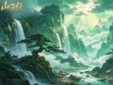 《山海经》应龙 俯瞰万古苍生凌驾四海,这便是应龙与生俱来的神威#山海经 #应龙 #神话 #青年创作者成长计划 #上古神话