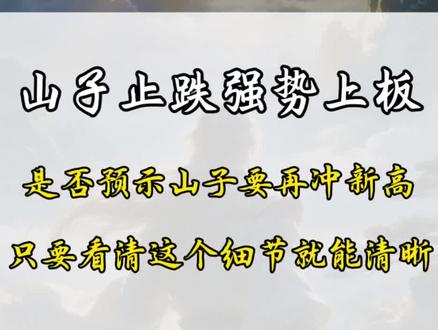 山子止跌强势封板,能否王者归来再冲新高?#山子高科 #股民 #利欧股份 #真实生活分享计划