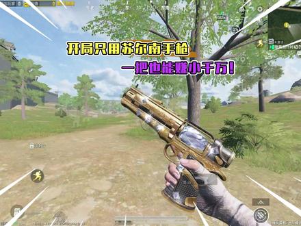 开局一把苏尔南手枪,不比七套赚的少! #抖音精选