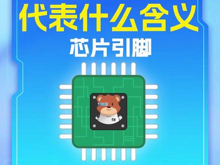 芯片引脚常见的英文缩写都有什么含义?#电子元器件 #芯片