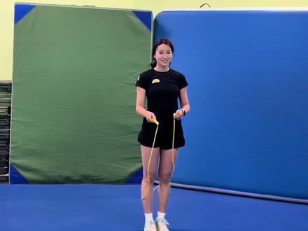 #缠绕放绳教程#花样跳绳 想要就可以得到, 确实绕啊,没想到我一个跳绳的还要练嘴巴🤨