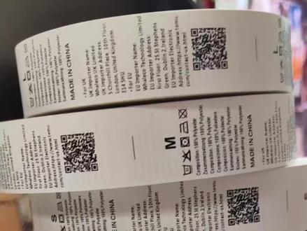 TEMU新规洗水标上线了,专业打印洗水标,厂价直销打印耗材(空白尼龙带,缎带,水洗碳带)等#TEMU新规洗水标 #跨境