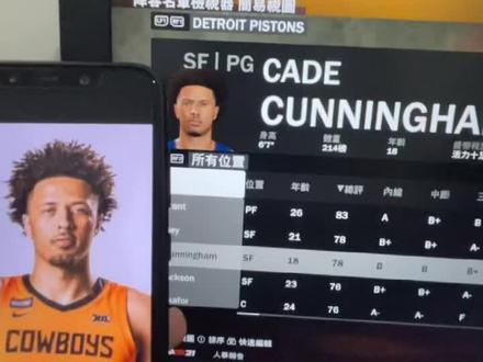 #nba2k21 更新新秀面补和名单啦!而且数据和样子都超像的!真香~ #nba2k22 #面补