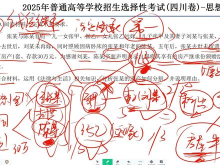 2025高考政治四川卷大题