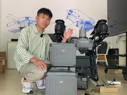 花158998买的大疆运载无人机,它的充电效率快不快呢?#大疆无人机 #贝贝说无人机 #大疆运载无人机