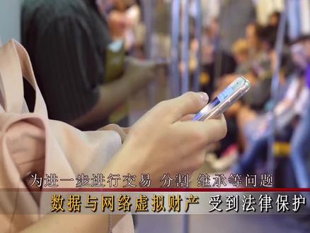 《民法典》第一百二十七条 法律对数据、网络虚拟财产的保护有规定的,依照其规定。#民法典