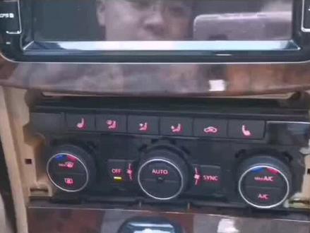 迈腾B6升级迈腾B7空调开关