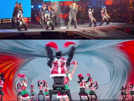 谁敢信这是同一个机器人?王力宏演唱会上,机器人伴舞炸翻全场!#王力宏演唱会 #机器人 #机器人跳舞 #人工智能