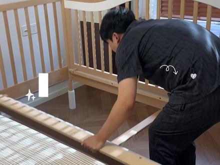 给崽崽搭窝的一天~也是拥有“3米”大炕啦~
#拼接床 #布置拼接床