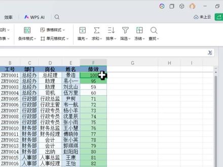 用条件格式给数值加个渐变效果 #excel #表格 #条件格式 #色阶