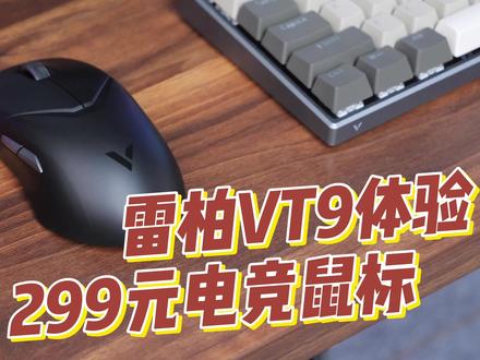 雷柏VT9无线电竞鼠标:狗屁王配置,299元价格!真香