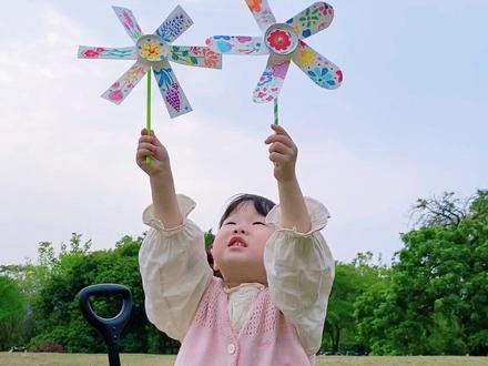 春日纸杯风车,去户外邂逅春风吧! #纸杯风车 #春日手工 #亲子手工 #风车diy #创意美术