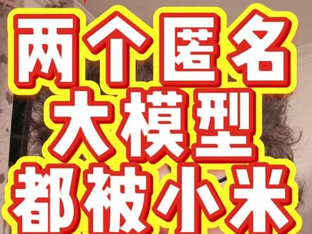 小米一夜之间爆出两个超级大模型! 之前模型圈关注的Hunter Alpha和Healer Alpha都被证明是小米自研的大模型了,而与此同时友商kol正在.....
#小米 #雷军 #大模型 #openclaw #龙虾