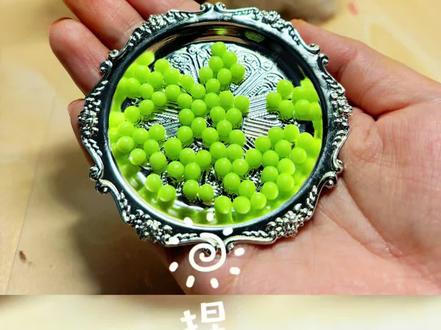 微缩食玩 | 小人国仿真青提的小诀窍#微缩食玩 #粘土教程#青提 #仿真水果 #手工