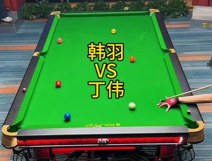 羽哥啊羽哥咱别送了要成台球圈第一大匕首了#韩羽 #丁伟#台球